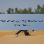 T20 Udfordringer: Vejr, Baneforhold, Spillerfitness