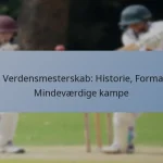 T20 Verdensmesterskab: Historie, Formater, Mindeværdige kampe
