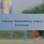Testkamp: Mediedækning, Analyse, Kommentar