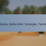 Testkamp: Spillerroller, Strategier, Teknikker