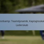 Testkamp: Teamdynamik, Kaptajnsskab, Lederskab