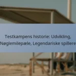 Testkampens historie: Udvikling, Nøglemilepæle, Legendariske spillere